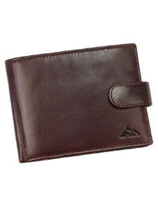 EL FORREST Kvalitná kožená hnedá pánska peňaženka (GPPN378)