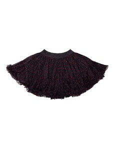 Dievčenská sukňa Pinko Up čierna farba, mini, áčkový strih