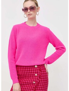 Vlnený sveter Pinko dámsky, ružová farba, 102492.A1A7