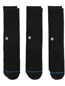 Ponožky stance uncommon solids icon socks 3er pack m556d18icp