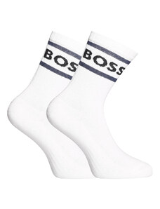 3PACK ponožky BOSS vysoké bielé (50469371 106)