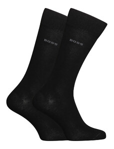 5PACK ponožky BOSS vysoké čierné (50478221 001)