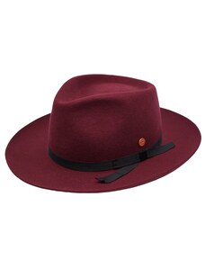 Luxusný bordový klobúk Fedora - Mayser Ari Bordeaux