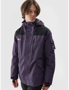 4F Pánska snowboardová bunda s membránou 10000 - fialová