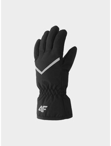 4F Chlapčenské lyžiarske rukavice Thinsulate - čierne