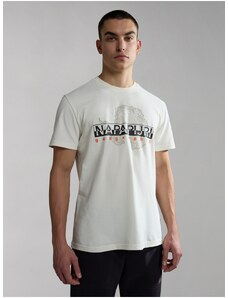 Men's cream T-shirt NAPAPIJRI Iceberg - Men