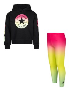 Converse gradient hoodie & jogger set PINK