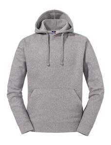 Grey melange men's hoodie Authentic Russell