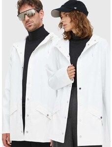 Nepremokavá bunda Rains 12010 Jackets biela farba, prechodná