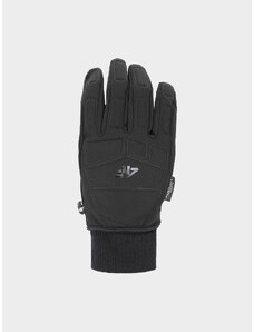 4F Pánske lyžiarske rukavice Thinsulate - čierne