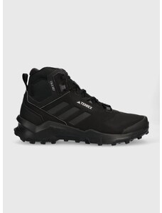 Topánky adidas TERREX AX4 Mid Beta COLD.RDY pánske, čierna farba, zateplené