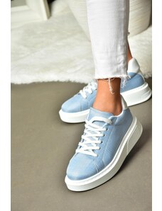 Fox Shoes 10 Modrá/biela Dámska športová obuv Tenisky