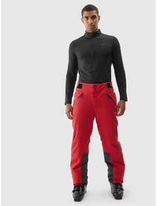 4F Pánske lyžiarske nohavice s membránou Dermizax 20 000 - červené