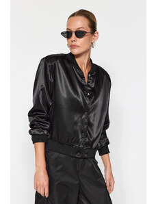 Trendyol Collection Kabát Black Jacket
