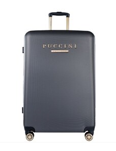 Puccini - Cestovný kufor na kolieskach XL veľký, grafit Los Angeles