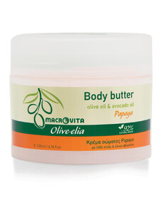 Olive.Elia - Macrovita Macrovita Olive-Elia Body butter papaya - Telové maslo s papayou 200 ml