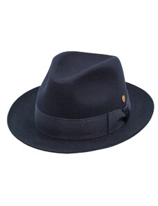 Luxusný modrý klobúk Mayser - City