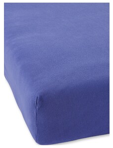 bonprix Džersej Premium napínacia plachta, farba modrá, rozm. 2ks v balení 100/200 cm