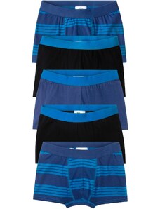 bonprix Chlapčenské boxerské šortky (5 ks), farba modrá, rozm. 104/110