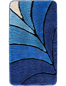 bonprix Predložka do kúpeľne s vysokým flórom, farba modrá, rozm. Predložka pred stojacie WC 45/50 cm