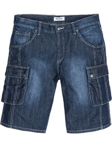 bonprix Kapsáčové džínsové bermudy, Regular Fit, farba modrá