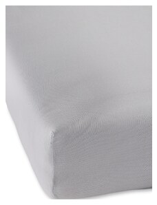 bonprix Džersej Premium napínacia plachta, farba šedá, rozm. 2ks v balení 100/200 cm