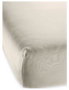 bonprix Napínacie plachta „Džersej mikrovlákno“, farba béžová, rozm. 2ks v balení 100/200 cm