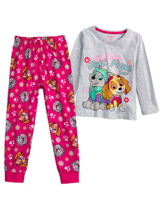 Dievčenské pyžamo PAW PATROL BEST PUPS šedé