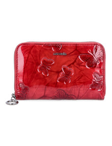 Dámska kožená peňaženka Carmelo červená 2124 M CV