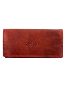 Roberto Dámska kožená peňaženka - červená 3209