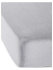 bonprix Napínacia plachta džersej 40 cm, farba šedá, rozm. 2ks v balení 100/200 cm