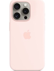 Apple Originál Silikónový kryt s MagSafe pre iPhone 15 Pro Light Pink, MT1F3ZM/A