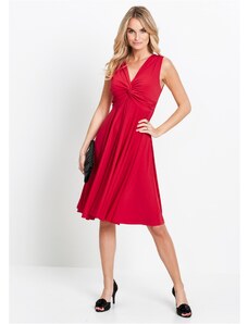 bonprix Úpletové šaty, farba červená
