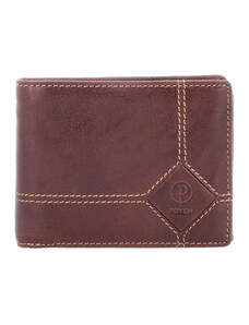 Pánska kožená peňaženka Poyem hnedá 5231 Poyem H