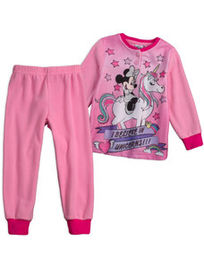 Dievčenské pyžamo DISNEY MINNIE JEDNOROŽEC pink