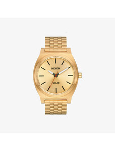 Pánske hodinky Nixon Time Teller Solar All Gold/ Black