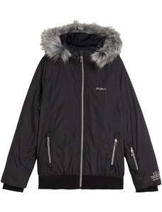 bonprix Dievčenská lyžiarska bunda, vodoodolná a priedušná, farba čierna