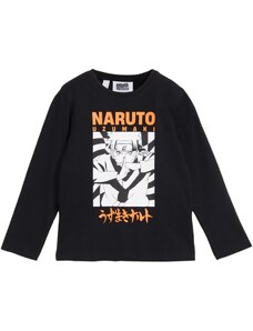 bonprix Tričko s dlhým rukávom, chlapčenské, Naruto, farba čierna
