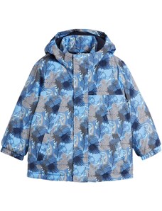 bonprix Zimná bunda, chlapčenská, nepremokavá, vetruvzordná, farba modrá