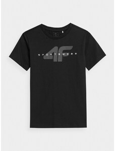 4F Detské tričko 4FJAW23TTSHM0796 DEEP BLACK