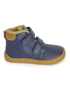Protetika Chlapčenské zimné topánky Barefoot DENY NAVY, Protetika, modrá