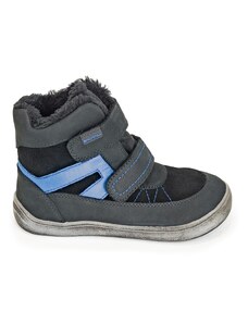 Protetika Chlapčenské zimné topánky Barefoot RODRIGO BLACK, Protetika, čierna