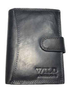 Wild Celokožená peňaženka - čierna 173
