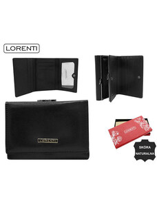 Dámska kožená peňaženka s peňaženkou na mince — Lorenti