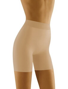 Wol-Bar Sťahovacie nohavičky boxerky s predĺženou nohavičkou Figurata béžové, Farba béžová
