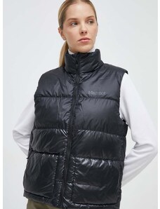 Športová páperová vesta Marmot Guides čierna farba, zimná