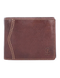 Pánska kožená peňaženka Poyem hnedá 5232 Poyem H