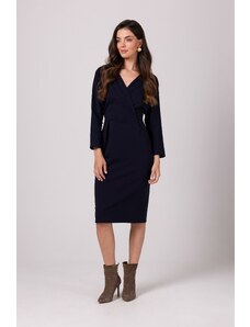 BeWear Woman's Dress B271 Navy Blue