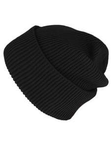 Fiebig - Headwear since 1903 Pletená zimná čierna čiapka - Fiebig - Recycelt (100% recyklovaný materiál)
