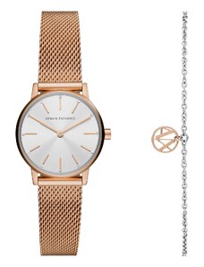 Súprava hodiniek a náramku Armani Exchange